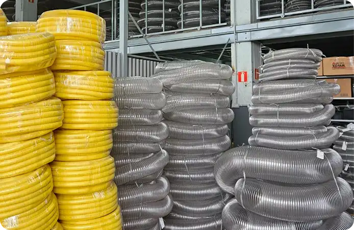 produção, importação e exportação de mangueiras em geral.